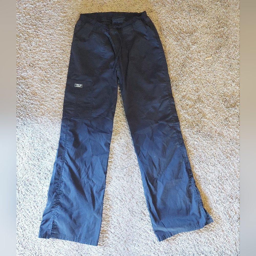 Cherokee Black Scrub Pants Small
